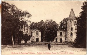 CPA Env de Fontenay-Tresigny Ruines du Chateau Royal FRANCE (1300382)