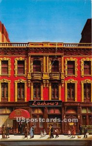 Luchow's Famous Restaurant - New York City Postcards, New York NY Postcard