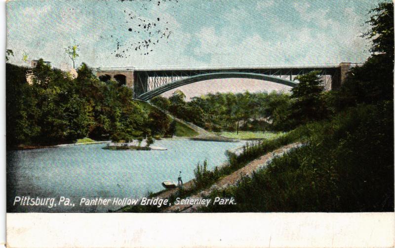 PANTHER HOLLOW BRIDGE PITTSBURGH PENNYSLVANIA