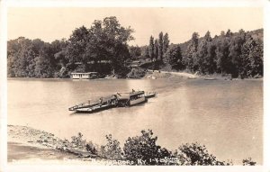 Boonesboro Kentucky Daniel Boone Ferry Real Photo Vintage Postcard AA36681