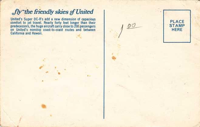 Douglas DC-8 Super Jet - United Airlines