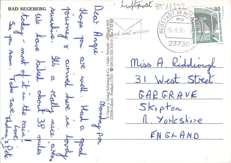 BT11522 bad Segeberg         Germany