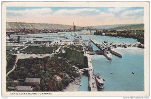 Canal Locks Second To Panama, PU-1922
