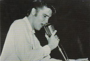 Elvis Presley At A 1956 Concert