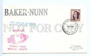 418954 AUSTRALIA 1969 year First man on the Moon SPACE COVER