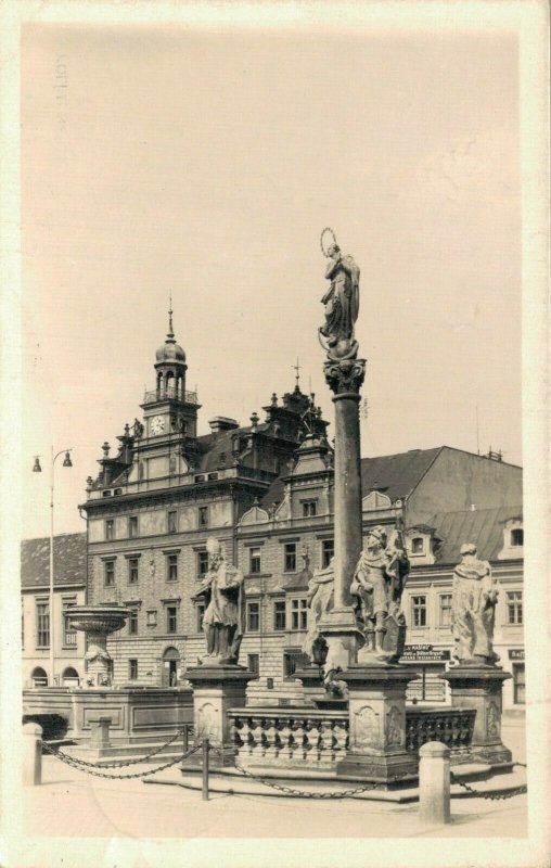 Czech Republic Kolín Námesti Karlovo nám RPPC 04.31