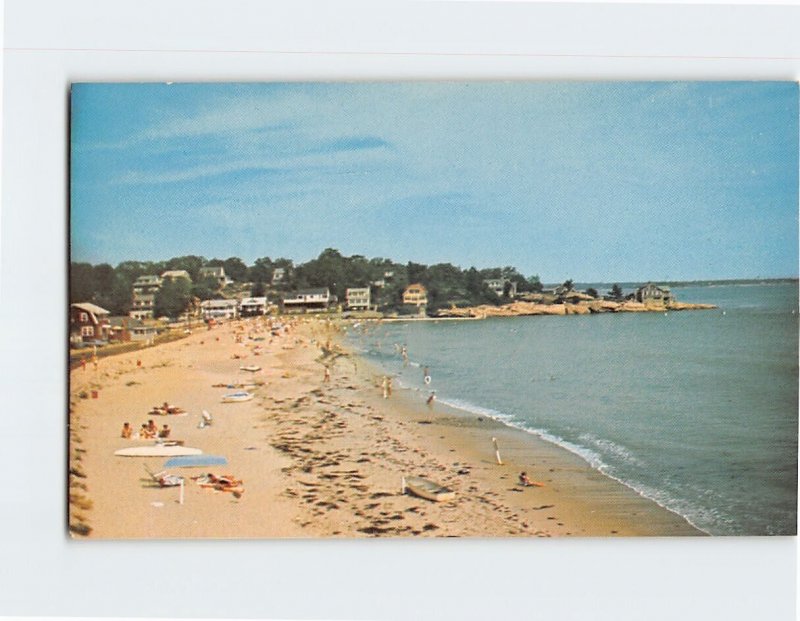 Q-33629 Beach Scene Point O'Woods Beach South Lyme Connecticut USA