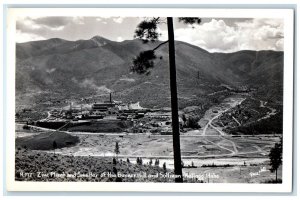 Kellogg ID, Zinc Plant And Smelter Bunker Hill Sullivan RPPC Photo Postcard