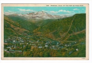 Colorado Manitou Aerial View