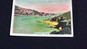 Senior Service Cigarette Card No 39 Coastwise Glorious Devon