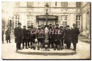 Old Postcard Army Soldiers and shells