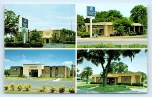ZEPHYRHILLS, FL ~ Advertising FLAGSHIP BANK of Pasco County c1970s  Postcard