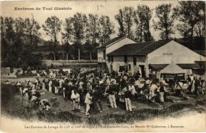 CPA Militaire Toul - Les Corvées de Lavage du 156e et 160e de (90314)