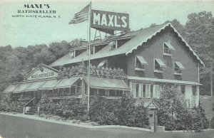 North White Plains New York Maxl's Rathskeller Vintage Postcard CC4173