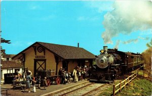 Black River Western Railroad Femington Ringoes New Jersey NJ Train Postcard VTG 