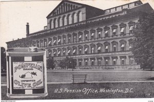 POMPEIAN Olive Oil ADV U.S. Pension Office, Washington D.C., 00-10s