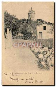 Postcard Die Old Chapel of Purgnon