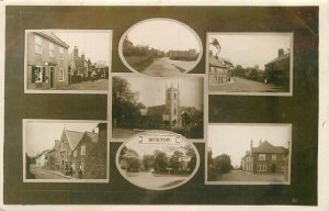 Postcard RPPC C-1910 UK Derbyshire Morton Multi View 23-12920