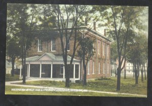 ODESSA MISSOURI WESTERN BIBLE AND LITERARY COLLEGE 1910 VINTAGE POSTCARD MO.