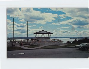 Postcard The popular Lookout on the Governors Promenade Quebec City Canada