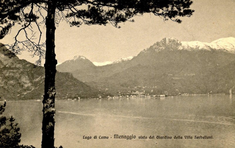 Italy - Menaggio, Lago di Como. View from Villa Serbelloni