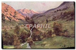 Old Postcard Valley of Murat Albepierre