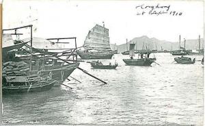 VINTAGE POSTCARD: HONG KONG - PHOTOGRAFIC 1910 