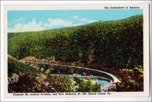 PA - Flagstaff Mountain Lookout Pavilion, Mauch Chunk