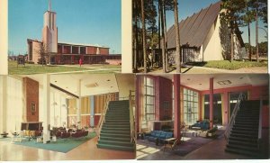 5 Keesler Air Force Base Mississippi ms postcards Chapels Vandenberg Hall