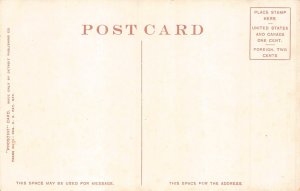 Bahamas Nassau Public Library vintage postcard