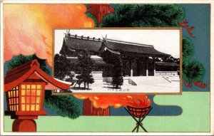 Japan Temple Scene