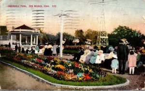 Iowa Des Moines Ingersoll Park 1911