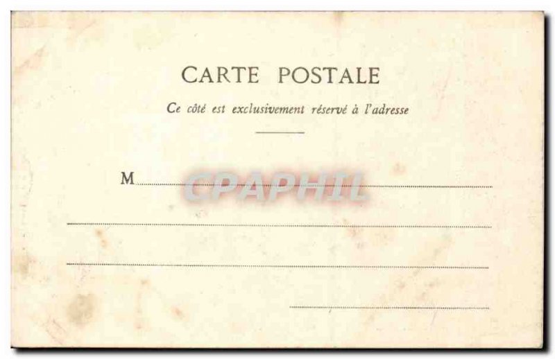 Old Postcard Guerande has door Saille ramparts and email