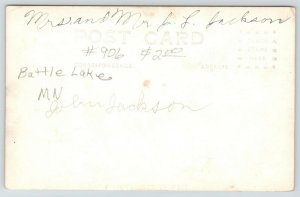 Battle Lake MN Camp Corliss (Bonnie Beach Resort) Clitherall Township~1930s RPPC 