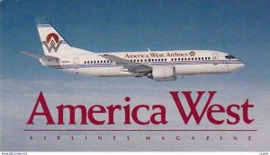 BC : AMERICA WEST Airlines Magazine , Jet