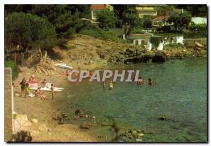 Modern Postcard The French Riviera Carqueiranne unforgettable beautiful Red