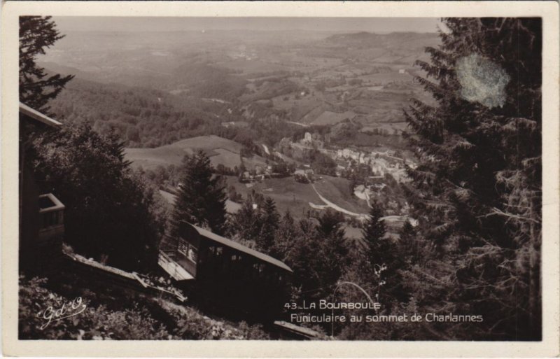 CPA La Bourboule Funiculaire au sommet de Charlannes (1234703)