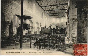 CPA BRAY-sur-SEINE - Église Ste-Croix - Vue interieure (120326)