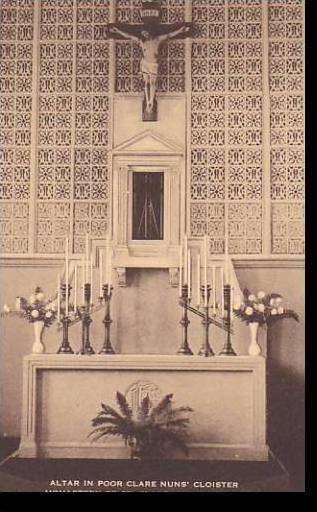 Nebraska Omaha Alter In Poor Clare Nuns Cloister Monastery Of St Clare Artvue