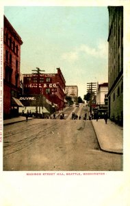 WA - Seattle. Madison Street Hill