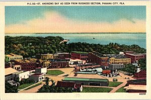 Postcard BUILDING SCENE Panama City Florida FL AI1814