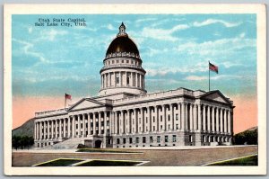 Salt Lake City Utah 1920s Utah State Capitol