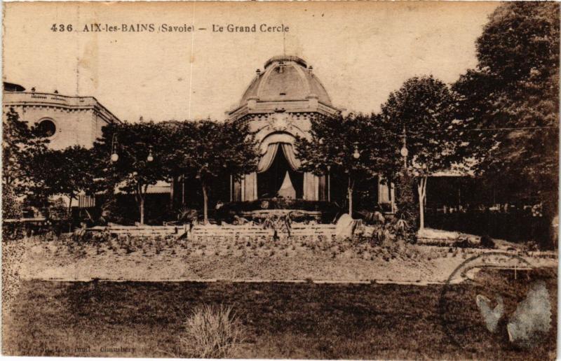 CPA AIX-les-BAINS - Le Grand Cercle (653540)
