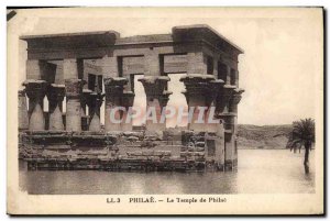 Old Postcard Egypt Egypt Philae Temple of Philae