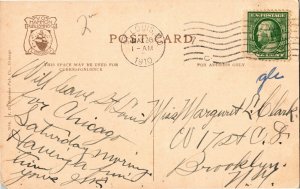 Typical Mississippi River Steamboat c1910 Vintage Postcard U24