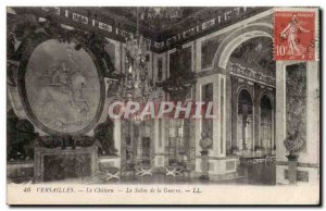 Palace of Versailles Old Postcard The castle The Salon of War