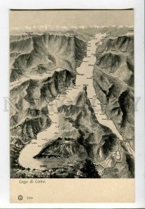 3085288 ITALY Lago di Como MAP Vintage PC