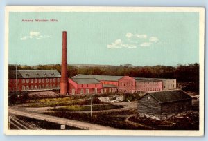 Amana Iowa IA Postcard Woolen Mills Exterior Building View c1920 Vintage Antique