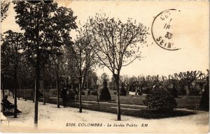 CPA Colombes Le Jardin Public (1314227)