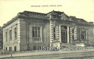 Carnegie Library - Akron, Ohio OH  